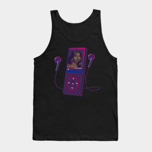 music player vintage Tank Top